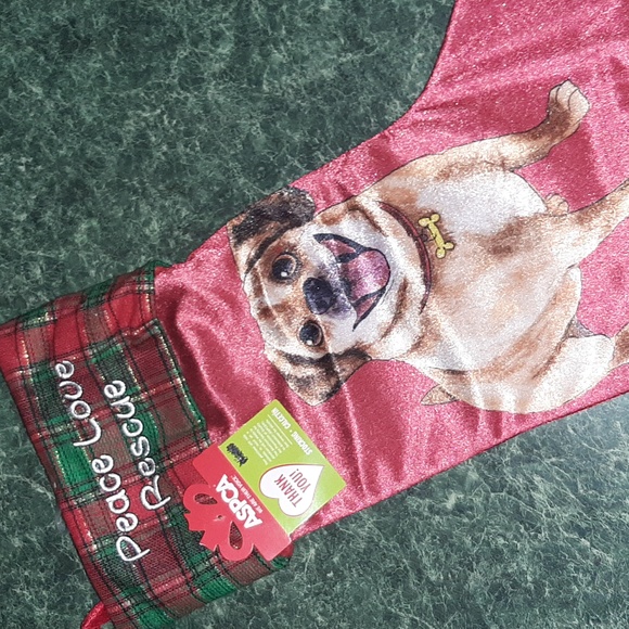 💞Free in a Bundle-ASPCA Dog Christmas Stocking-🐕So Cute❣ - Picture 2 of 9